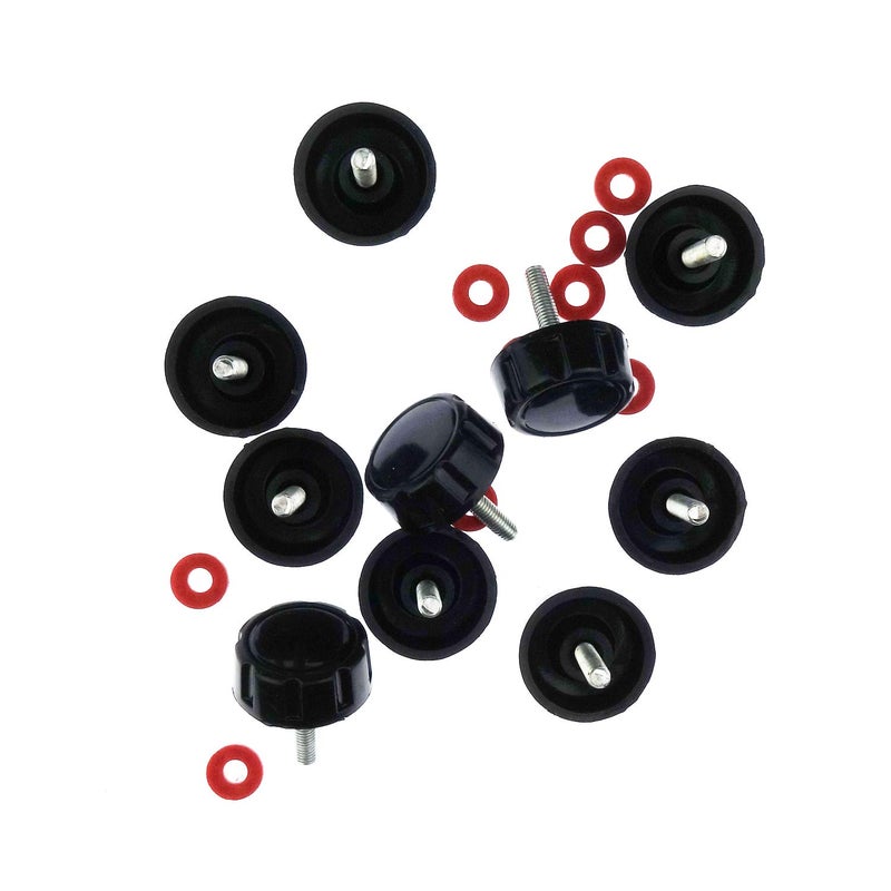 Kasteco 15 Pack Screws Nuts Caps for Fishing Spinning Reels Knob Power Handle Grip - Image 5